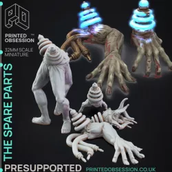 $4.00Living Spare parts - Frankensteins Lab - PRESUPPORTED - 32mm scale