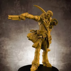 $4.00Male Rogue/Pirate (32mm scale miniature)