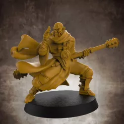 $4.00Male RPG Monk - Human, Elf, Half Orc, Tiefling - 32mm miniature