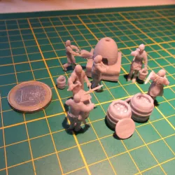 $4.00Medieval Blacksmiths / Siege Engineers Part II