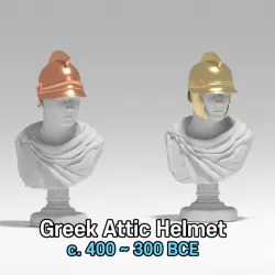 $4.50Greek Attic helmet