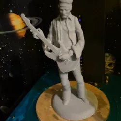 $4.50Jimi Hendrix inspired figure - Legends of rock