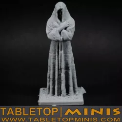 $4.50Large Stone Statue With Crossed Arms