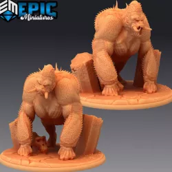 $4.90Jungle Kong / Giant Primate Ape / Huge Gorilla Monkey