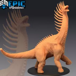 $4.90Long Neck Dinosaur / Ancient Bajadasaurus / Jurassic Giant Spiked Dino
