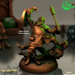 $4.99Hack, Dwarf tavern fighter