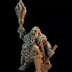 $4.99Halfling Witch Hunter with Axe & Pistol