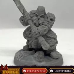 $4.99Ironpelt Dwarf Barbarian - Great Axe
