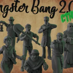 $40.00Kickstarter Gangster bang 2.0 Chtulhu