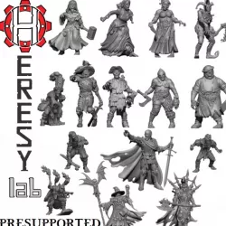 $45.00Heresylab - Ancient Ones PRESUPPORTED