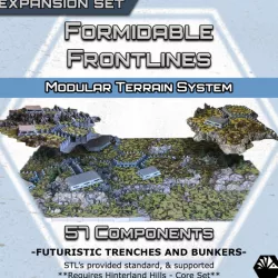 $45.00Hexhog Tabletops: Formidable Fronts Expansion Set