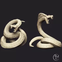 $5.00Giant Snakes - 2 Units (AMAZONS! Kickstarter)