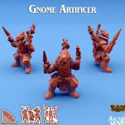 $5.00Gnome Artificer - Cin'dar Navy