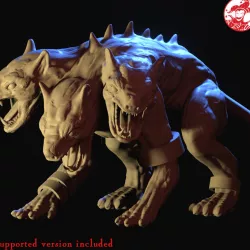 $5.00Hell-Hound miniature (2 inch/50 mm base, 1.25 inch/32 mm height)