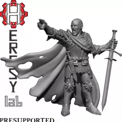 $5.00Heresylab - AX087 Vampire Lord Frich Von Krieger The Crimson Knight The Ancient Ones