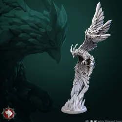 $5.00Ice Phoenix pre-supported