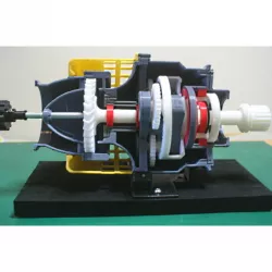 $5.00Jet Engine Component : Air Starter, Axial Turbine type, Cutaway