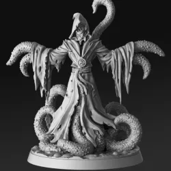 $5.00King in Yellow - Demon - 32mm - DnD