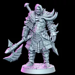 $5.00Kron - Barbarian - 32mm - DnD