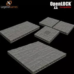 $5.00LegendGames OpenLOCK Compatible floor tiles