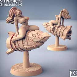 $5.00Lyzz Kaboom - Goblin Lady (Fantasy Pin-Up)