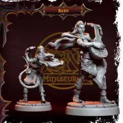 $5.00Mareck the Merry - Male Infernal Bard