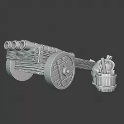 $5.00Medieval Organ Canon - Ribauldequin