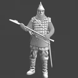 $5.00Medieval Russian axe warrior