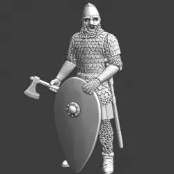 $5.00Medieval Russian Knight - Guard of Alexander