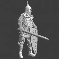 $5.00Medieval warrior from Novgorod