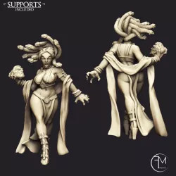 $5.00Medusa - Snake Cult Beauty (Fantasy Pin-Up) (AMAZONS! Kickstarter)