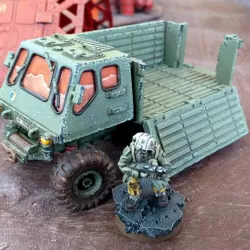 $5.80Military Truck Amphibious - 28mm