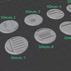 $5.95ITG 30mm mini bases