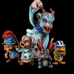 $50.00Little bad fantasy football players