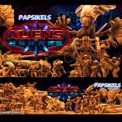 aliens vs humans game 3d models 【 STLFinder
