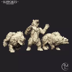 $6.00Giant Bears - 3 Units (AMAZONS! Kickstarter)