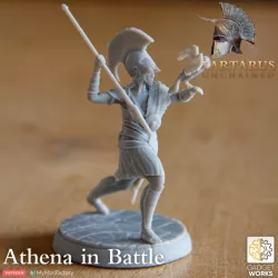 $6.00Goddess Athena in Battle - Tartarus Unchained