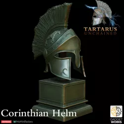 $6.00Greek Helmet and plinth - Tartarus Unchained