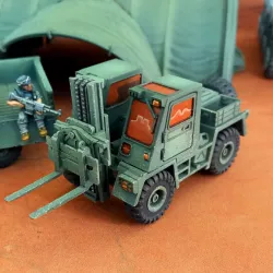$6.30Military Forklift - 28mm