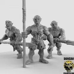 $6.50Ghouls with spears (pre supported)