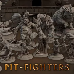 $60.00May 2021 Release - Titan Forge Miniatures - Pitfighters