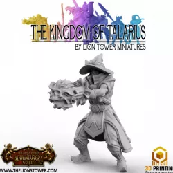 $7.50Kingdom of Talarius - War Mages (2 x 32mm scale presupported miniatures)