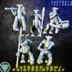 $7.99Gorilla Centaur Alien Set