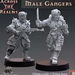 $7.99Male Gangers - Modular