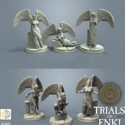 $8.00Lilin succubus demons, 6 figure set