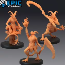$8.90Goat Demon Set / Children of Baphomet / Minions of Hell / Bull Devil