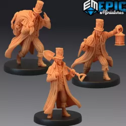 $8.90Grave Digger Set / Graveyard Robber / Corpse Collector / Smiling Murderer