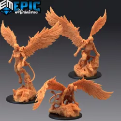 $8.90Gynosphinx Set / Female Sphinx / Dune Monster / Egyptian Encounter