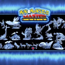 $85.00Mini Monster Master: I Dare you to Catch em (MiniMonsterMayhem Release)
