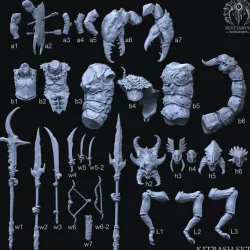 $9.00KITBASH SET (Desert of Giant SKulls)